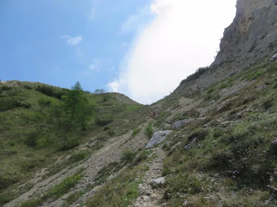 Monte Pasubio - Val del Pruche - Ultimo tratto