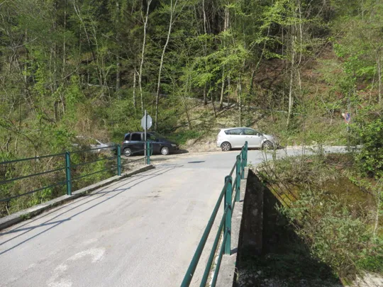 Monte Pasubio - Val Sorapache - Ponte lungo la strada principale