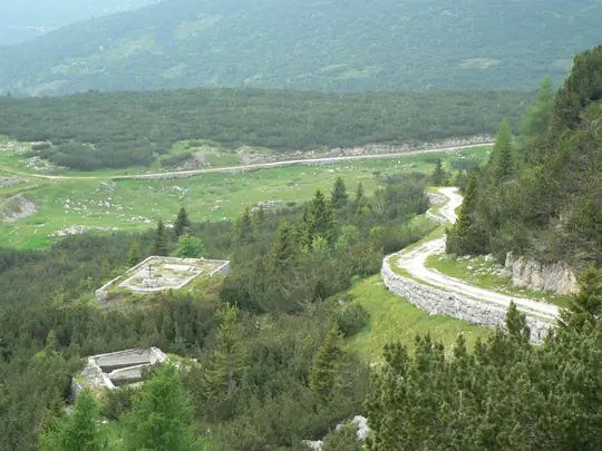Cisterna nei pressi della chiesetta di Campo Gallina